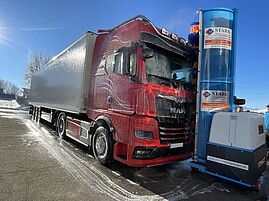 Stark Reinigungsgeräte GmbH - LKW Einbürstenwaschanlage