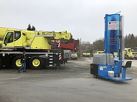 Truckwash mit mobilem Hochdruck