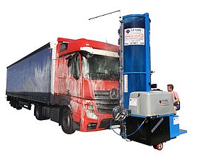 mobile Bürstenwaschanlage LKW 