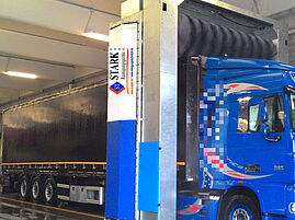 Stark Reinigungsgeräte GmbH - Stationäre LKW Bürstenwaschanlage