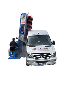 Stark Reinigungsgeräte GmbH - Transporter Waschanlage mobil