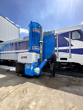 Stark Reinigungsgeräte GmbH - Mobile Waschanlage für Züge