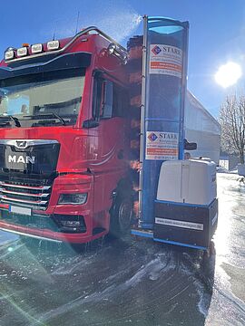 Akku Waschanlage Truckwash